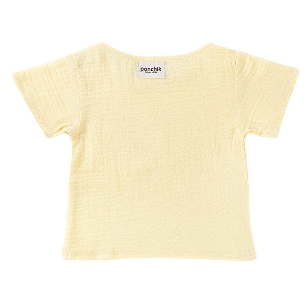 Ponchik Muslin Cotton T Shirt Sunshine Size 3y