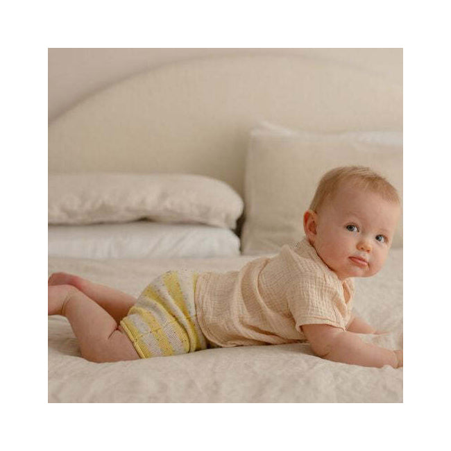 Ponchik Muslin Cotton T Shirt Wheat Size 3y