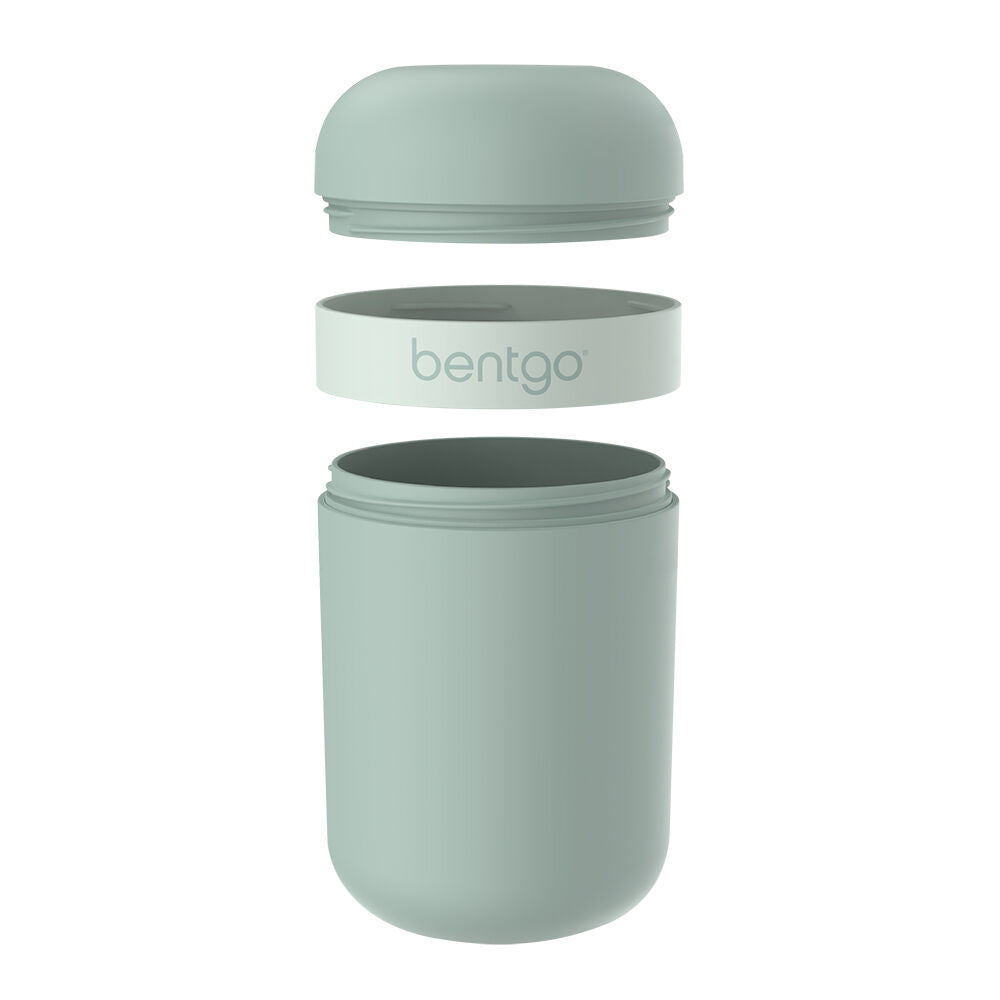 2PK Bentgo Dual-Sealing Lightweight Snack Cup Food Container 590ml Mint Green
