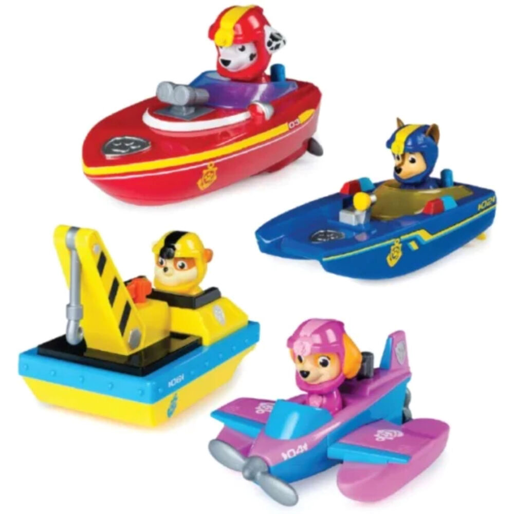 Swimways Paw Patrol Rescue Boat Kids Bath/Pool Toy 4y+ Multi Colour Assorted