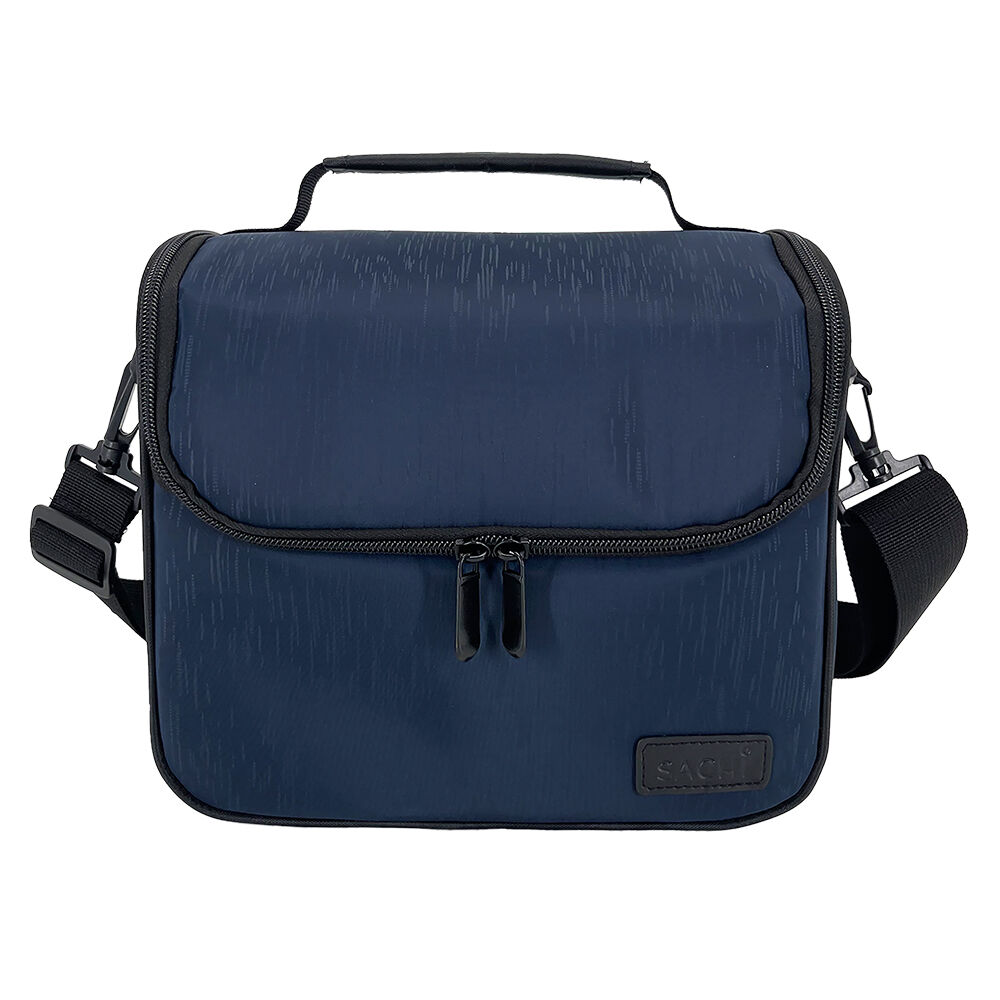 Sachi Lunch-All Insulated Lunch Bag Premium Food Cooler 28x17x21cm Navy