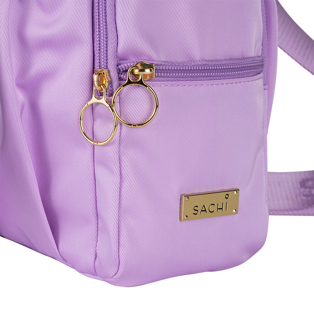 Sachi Deluxe Crossbody Insulated Bottle Bag w/ Adjustable Strap Orchid