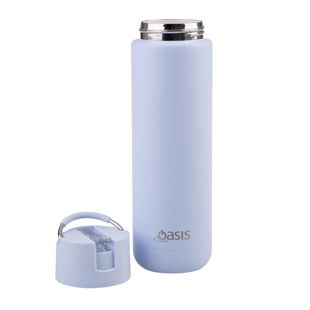 Oasis Ceramic Lined Stainless Steel Insulated Moda Drink Bottle 700ml Periwinkle