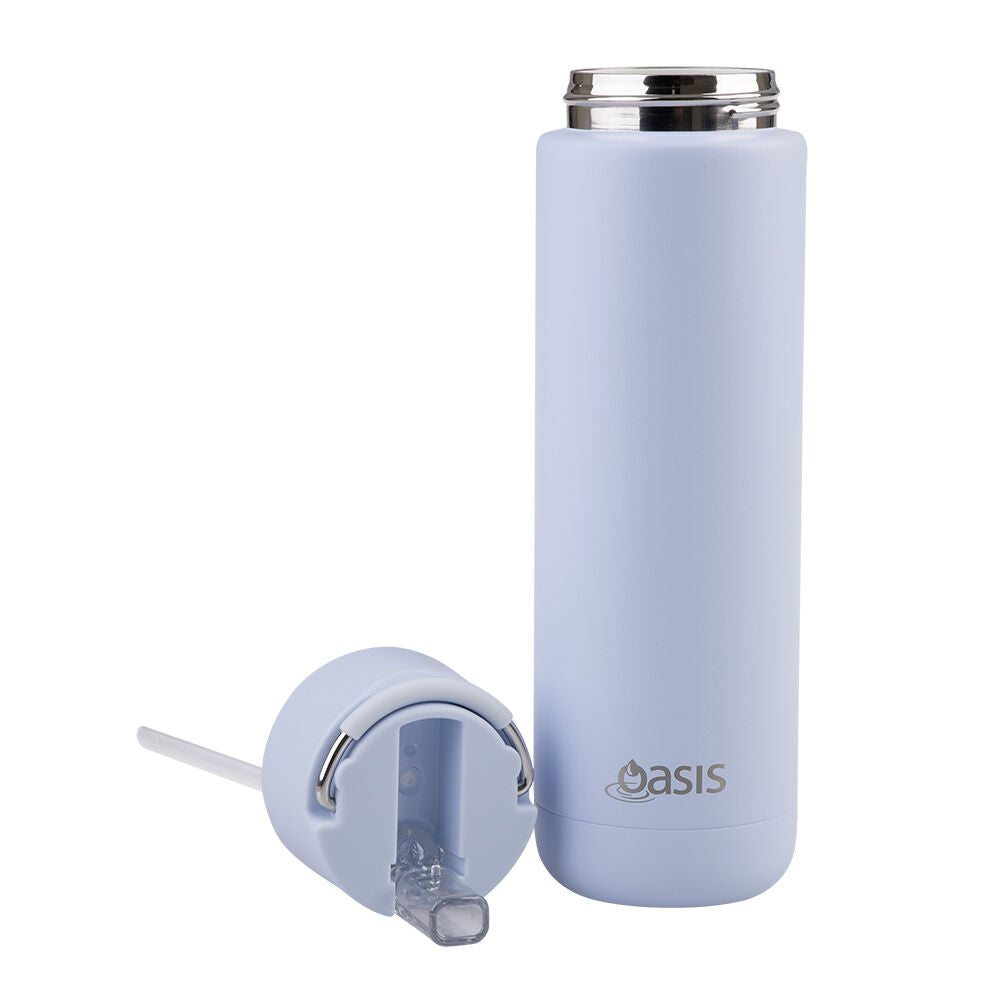Oasis Ceramic Lined Stainless Steel Insulated Moda Drink Bottle 700ml Periwinkle