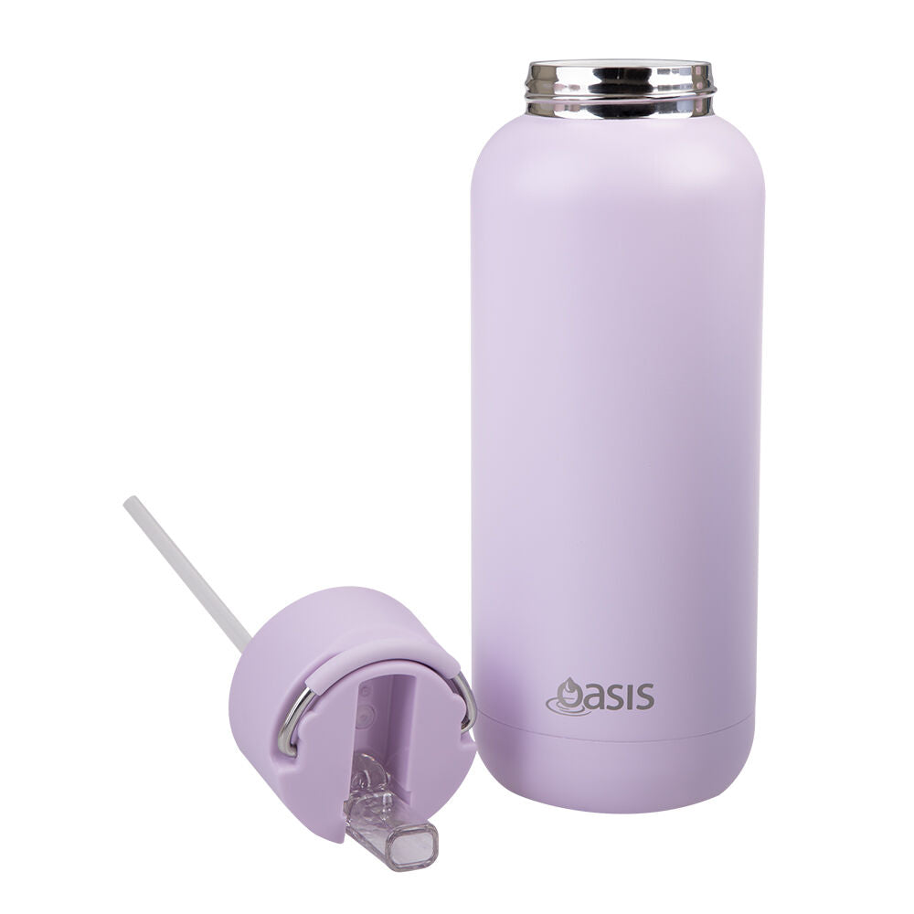 Oasis Ceramic Lined Stainless Steel Insulated Moda Drink Bottle 1L Orchid