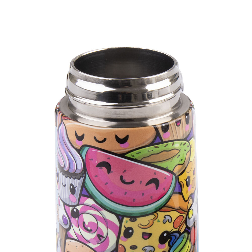 Oasis Stainless Steel Insulated Kids Drink Bottle w/ Straw 400ml Squishies
