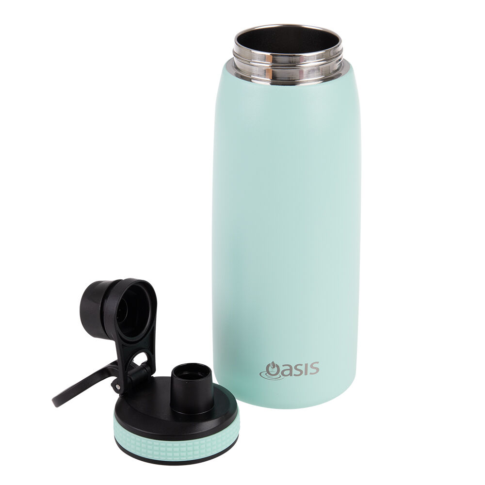 2PK Oasis Stainless Steel Insulated Sports Bottle w/ Screw Cap 780ml Mint