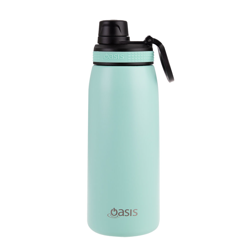 2PK Oasis Stainless Steel Insulated Sports Bottle w/ Screw Cap 780ml Mint