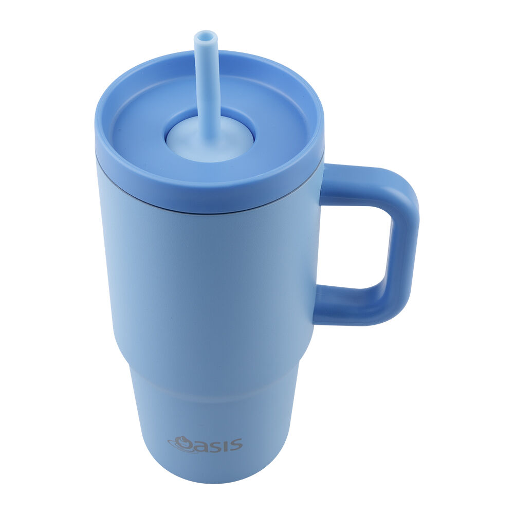 Oasis Stainless Steel Insulated Jnr Commuter Travel Tumbler 700ml Blue