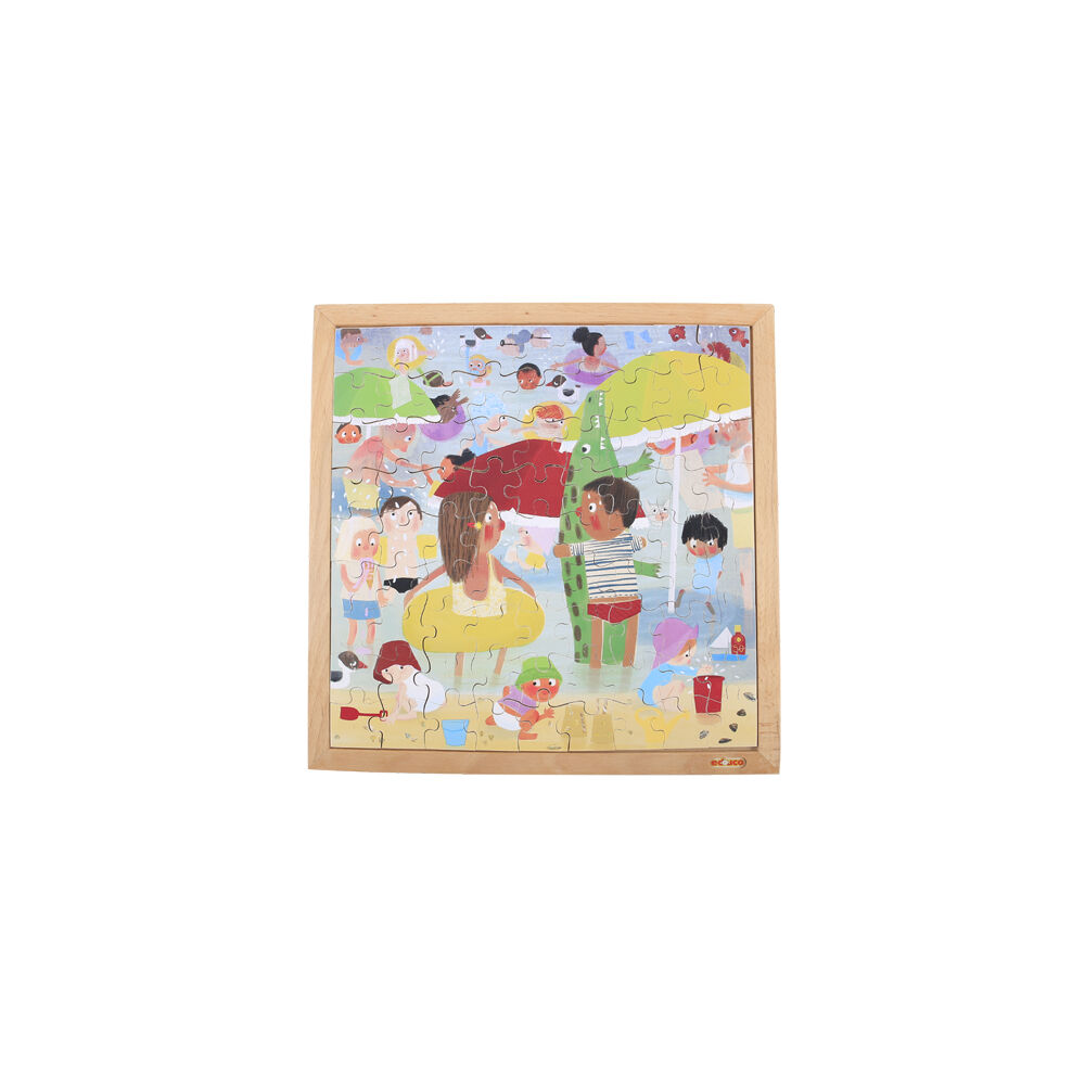 64pc Educo Extreme Weather Puzzle Heat Educational Toy Kids/Children - 3y+
