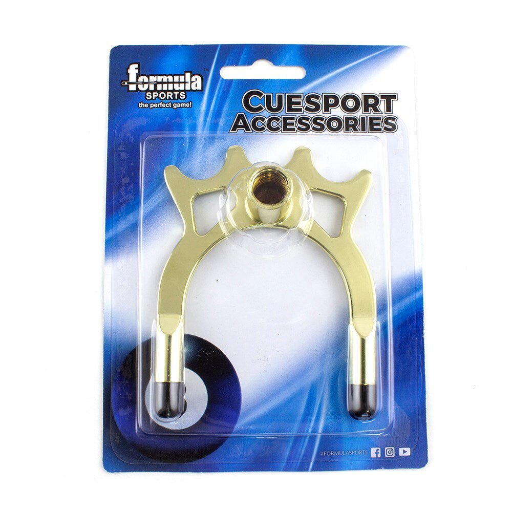 2PK Formula Sports Spider Rest Brass Pool/Billiard Accessory
