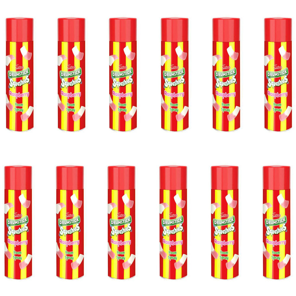 12PK Swizzels Room Spray Squash Fruity Air Freshener Home Fragrance 300ml