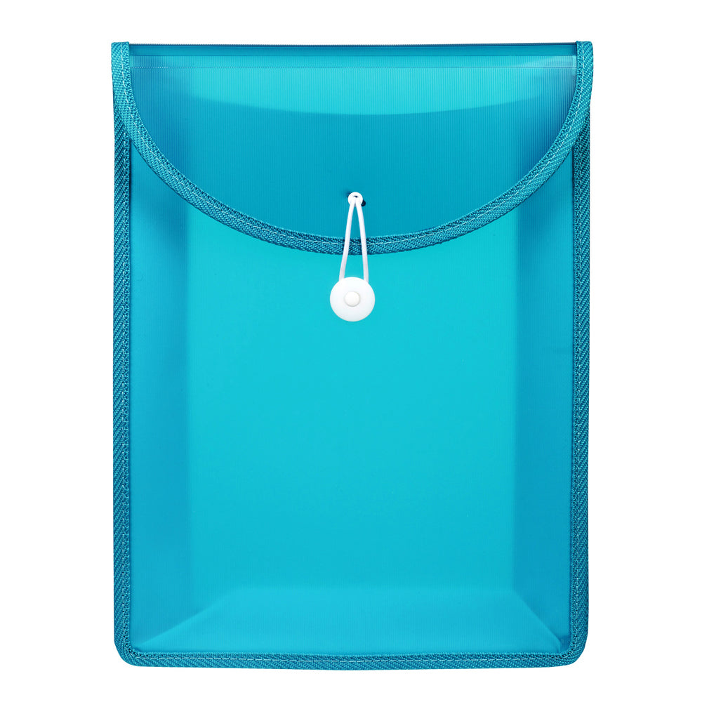 3PK Marbig Top Load A4 File Document Paper Holder - Aqua
