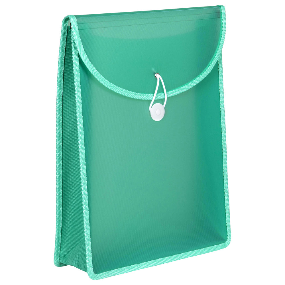 3PK Marbig Top Load A4 File Document Paper Holder - Spearmint Green