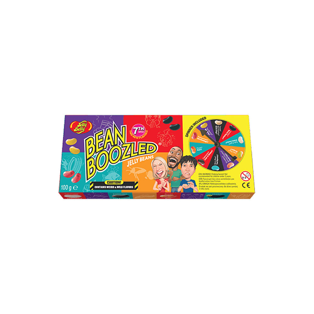 2PK Jelly Belly Bean Boozled Jelly Bean Spin Game Chewy Candies 100g