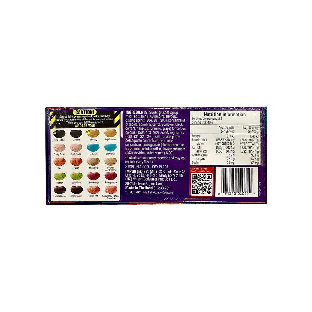 2PK Jelly Belly Bean Boozled Jelly Bean Spin Game Chewy Candies 100g