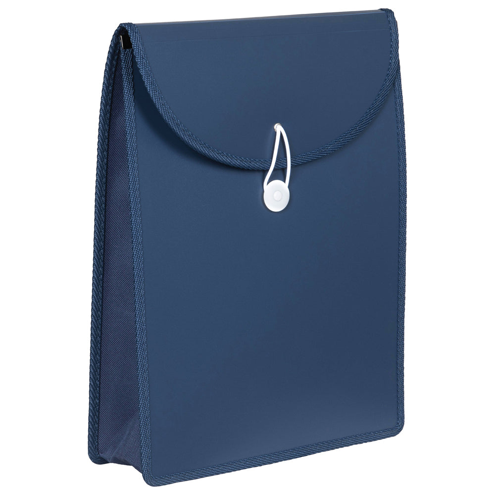 3PK Marbig Top Load A4 File Document Paper Holder - Navy