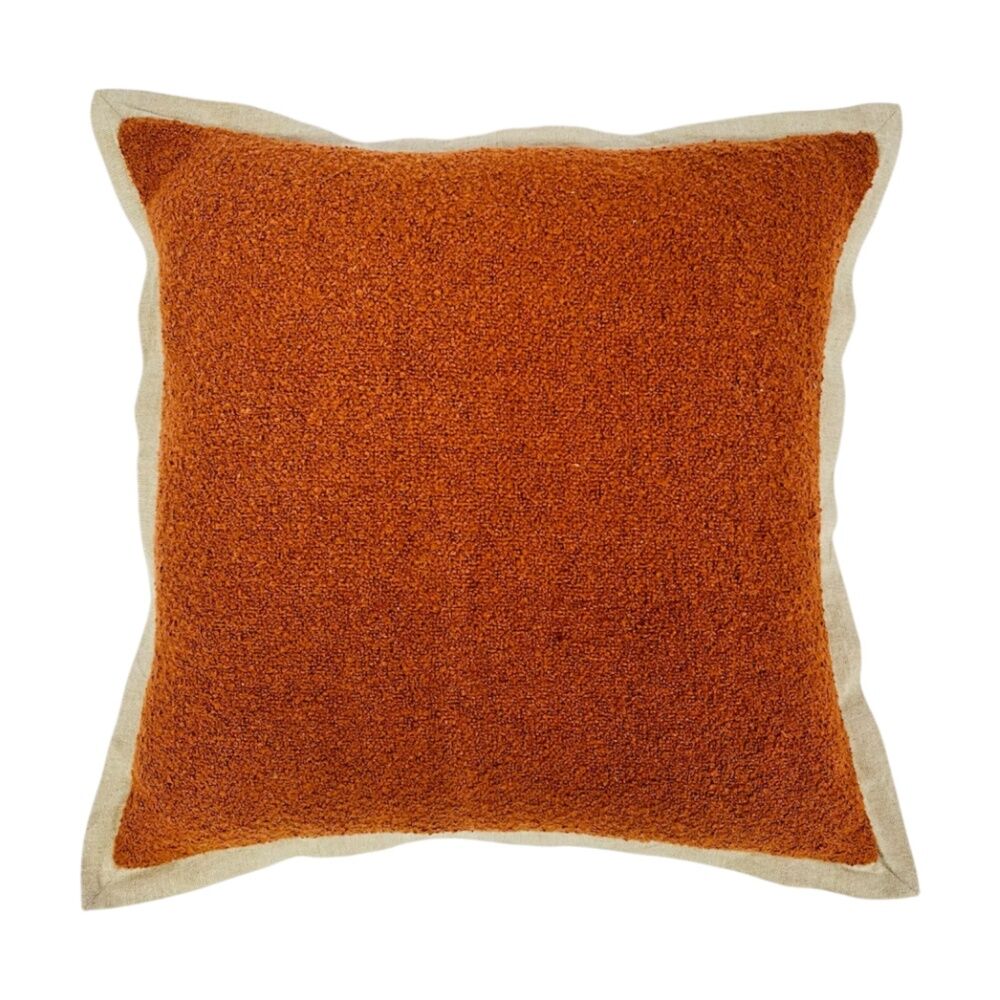 2PK J.Elliot Home Esla Cushion Pillow Household Decoration 50x50x0.5cm Ochre