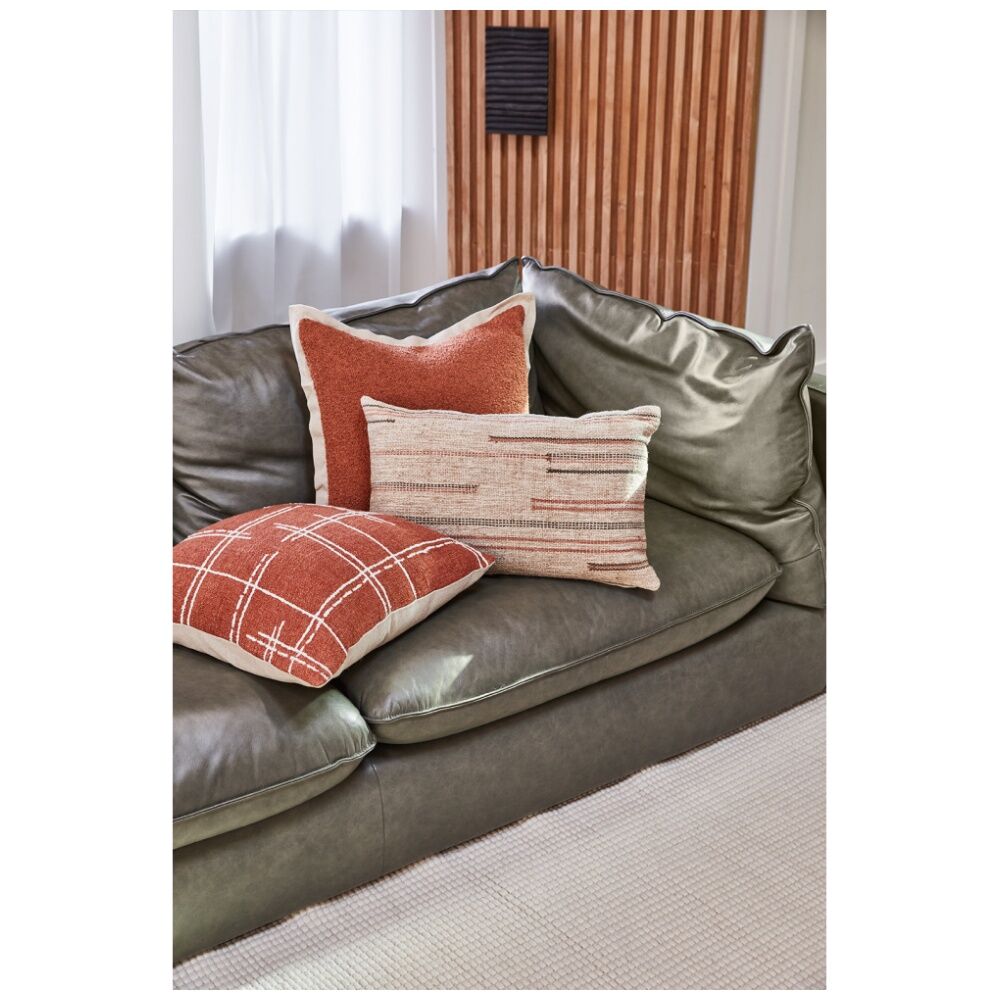 2PK J.Elliot Home Esla Cushion Pillow Household Decoration 50x50x0.5cm Ochre