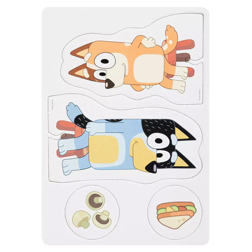 Bluey Fancy Restaurant Educational Board Matching Game