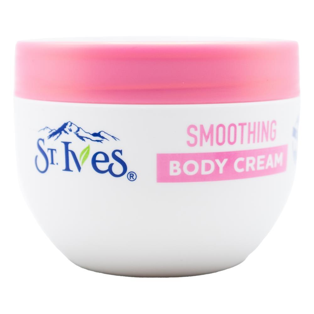 3PK St Ives 300ml Body Cream Smoothing Rose Water & Argan Oil Skin Care
