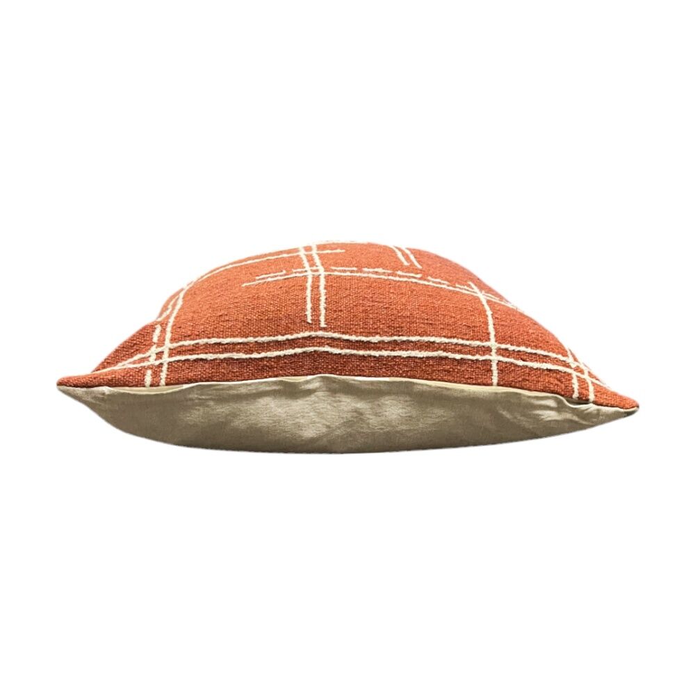 J.Elliot Home Seraphina Cushion Pillow Household Decoration 50x50x0.5cm Ochre