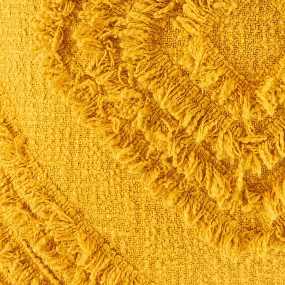 Kas Australia Daffie Filled Cushion Decor Square 50x50cm - Mustard