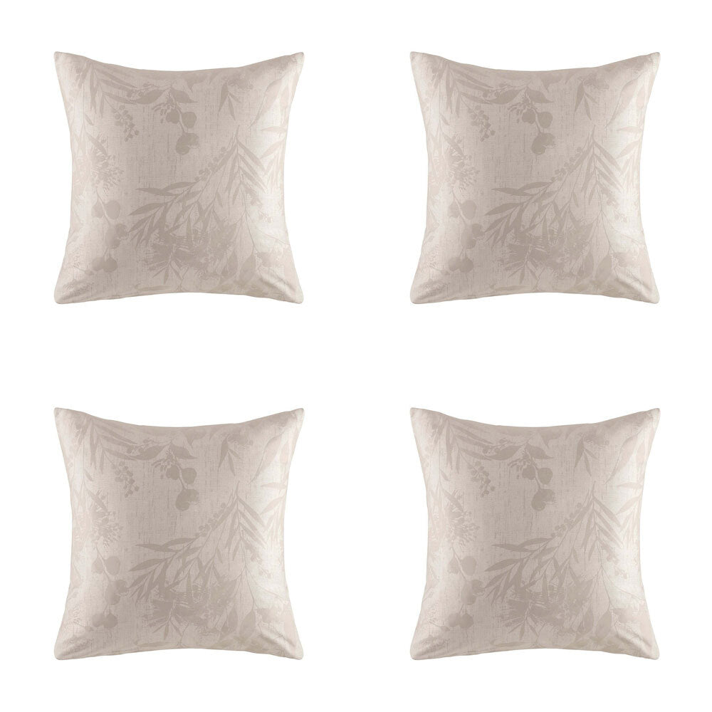 4PK Kas Australia Rambler Euro Throw Pillowcase 65x65cm - Multicoloured