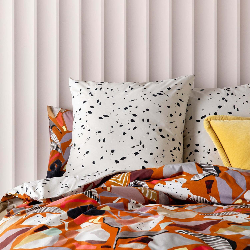 2PK Kas Australia Maier Euro Throw Pillowcase 65x65cm - Multicoloured