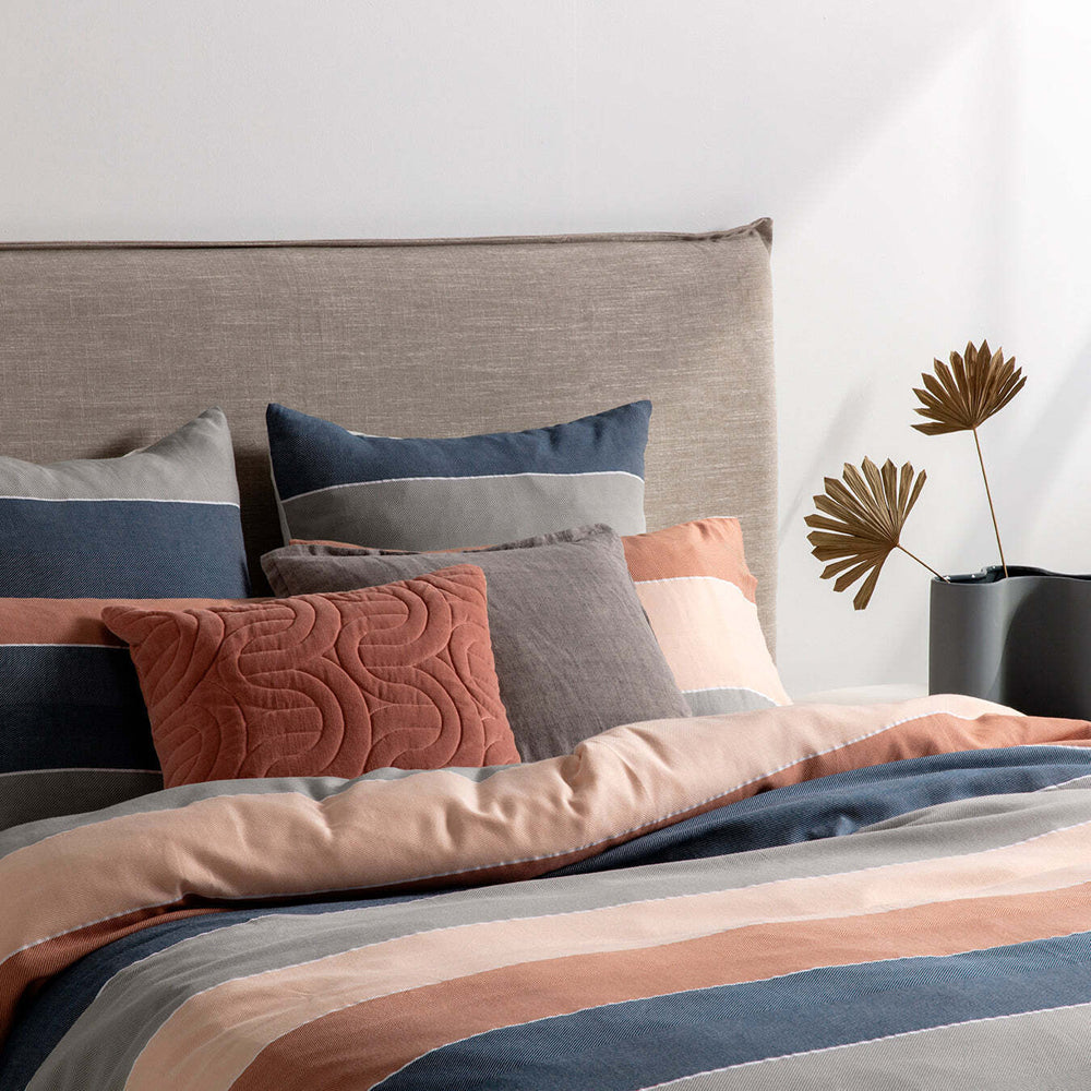 4PK Kas Australia Swansea Euro Throw Pillowcase 65x65cm - Multicoloured