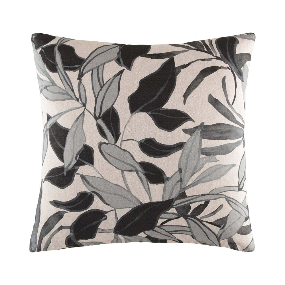 2PK Kas Australia Madi Filled Cushion Decor Square 50x50cm - Black