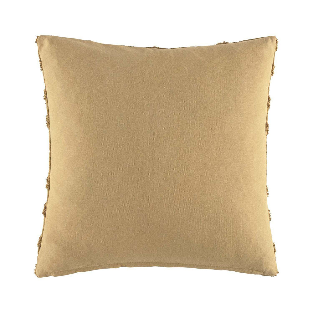 2PK Kas Australia Navari Filled Cushion Decor Square 50x50cm - Wheat