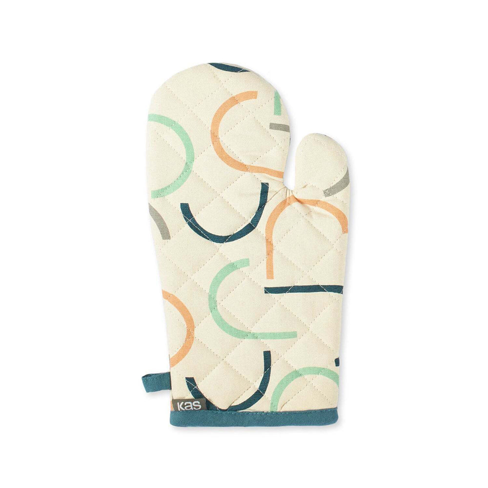 2PK Kas Australia Mari Oven Mitts Pair Set 18x33cm - Multicoloured