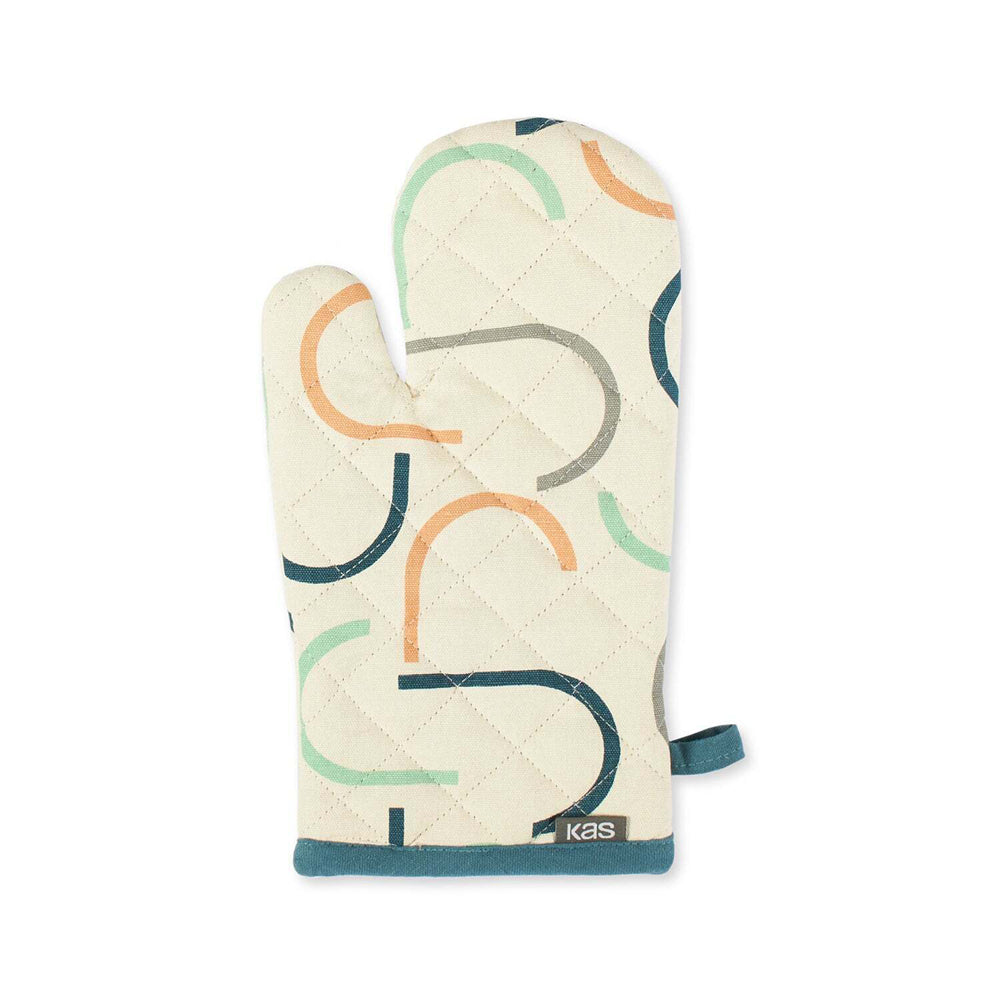2PK Kas Australia Mari Oven Mitts Pair Set 18x33cm - Multicoloured