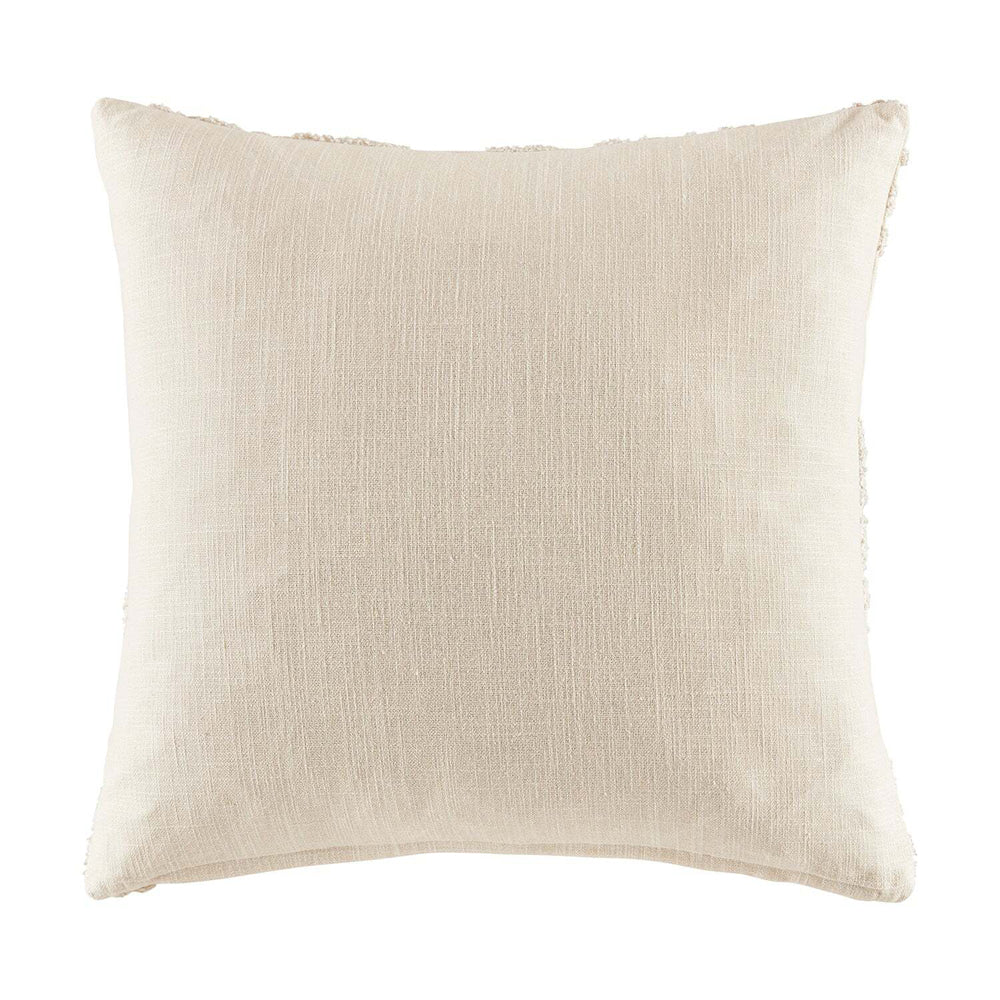 Kas Australia Elora Filled Cushion Decor Square 50x50cm - Natural