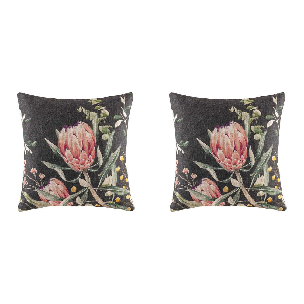 2PK Kas Australia Pippa Filled Cushion Decor Square 50x50cm - Multicoloured