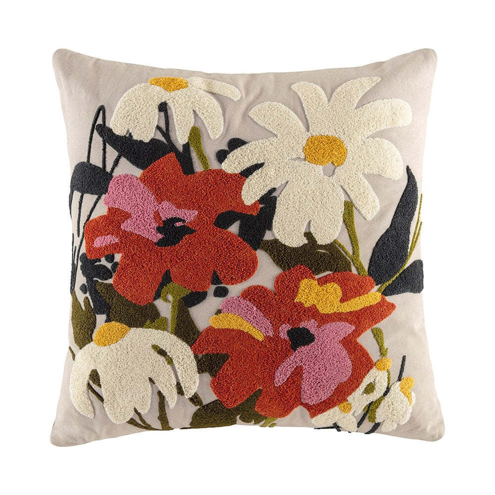 2PK Kas Australia Olie Filled Cushion Decor Square 50x50cm - Multicoloured
