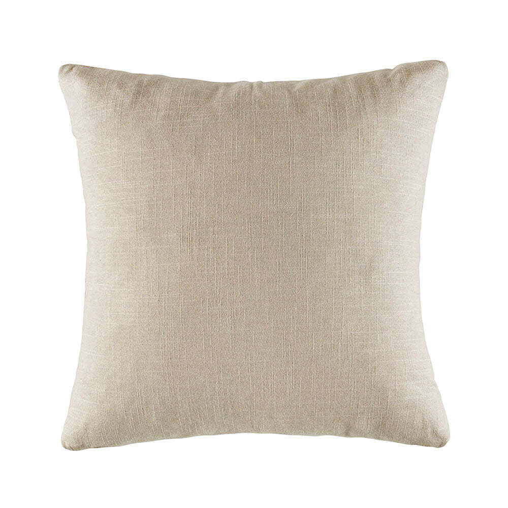 Kas Australia Decker Filled Cushion Decor Square 50x50cm - Black