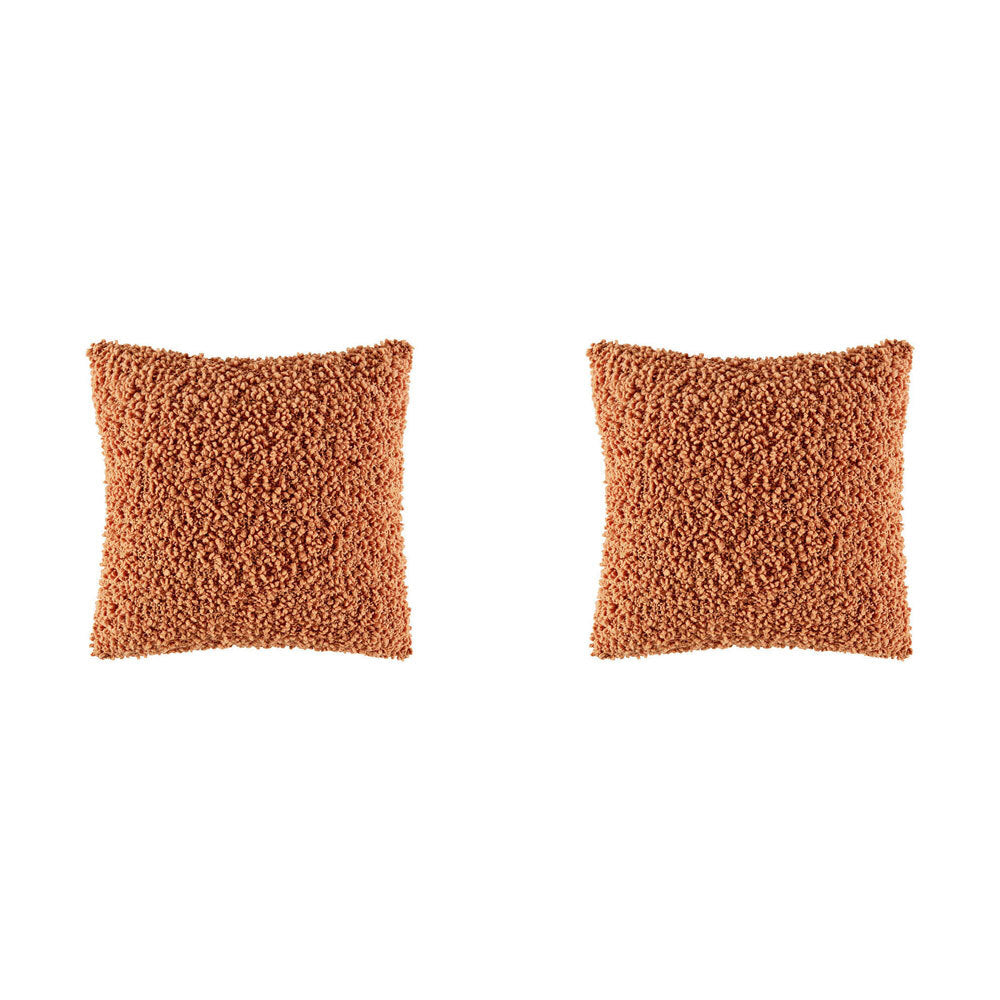 2PK Kas Australia Rye Filled Cushion Decor Square 50x50cm - Caramel