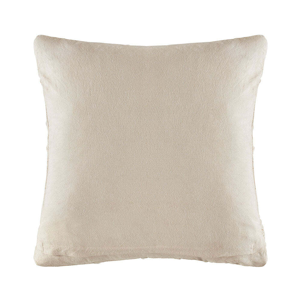 Kas Australia Hampstead Filled Cushion Decor Square 50x50cm - Natural