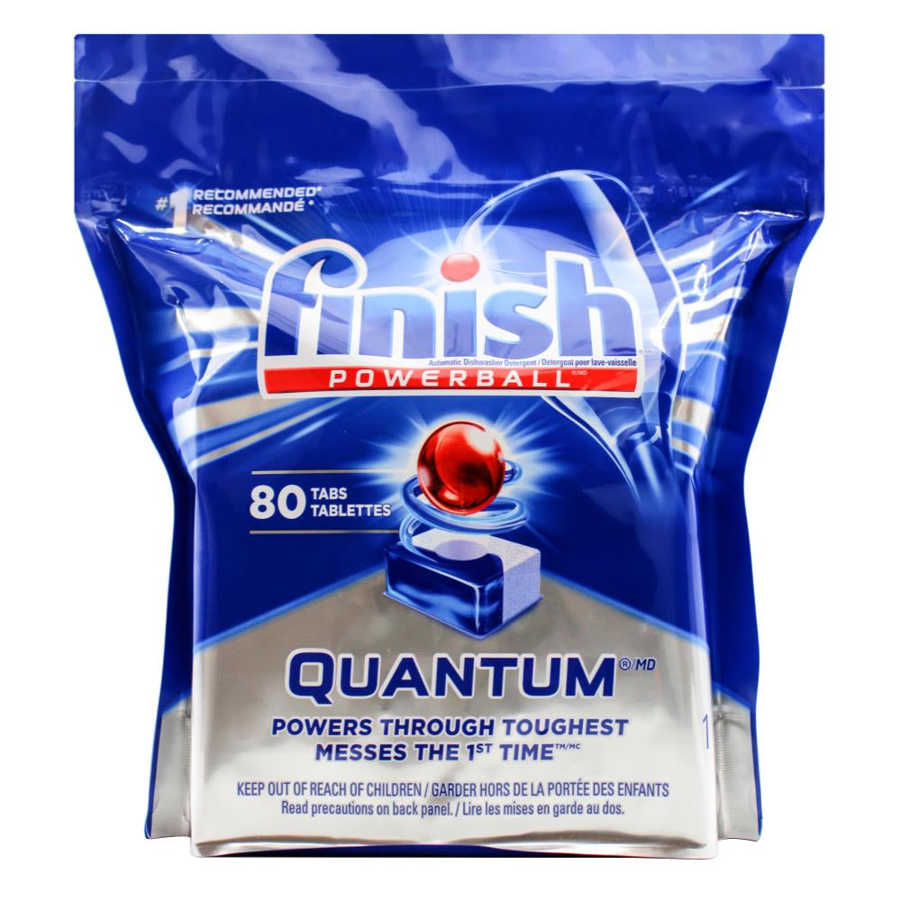 4x 80pc Finish Powerball Dishwashing Quantum Tablets