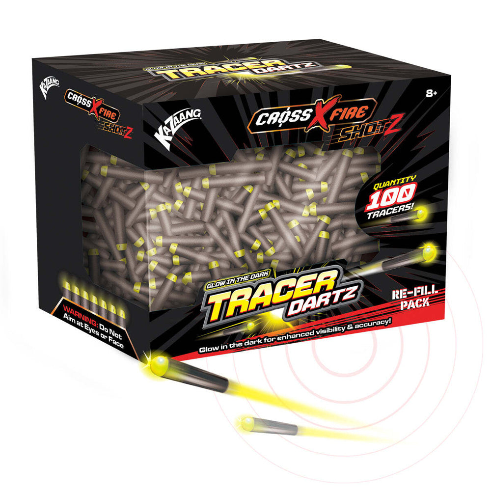 200pc Kazaang CrossXFire ShotzZ Tracer Dartz Refill 8y+