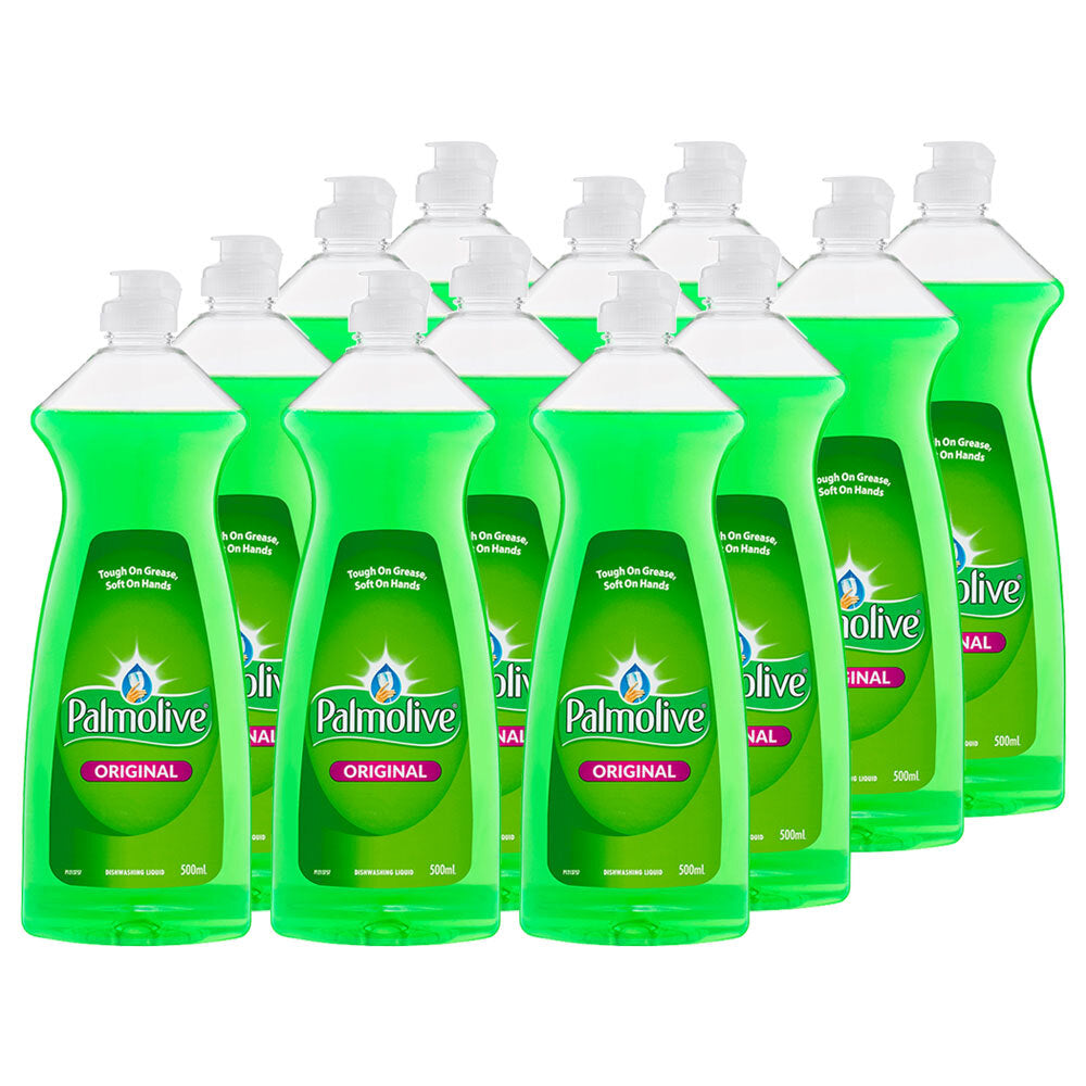 12PK Palmolive 500ml Original Dishwashing Liquid