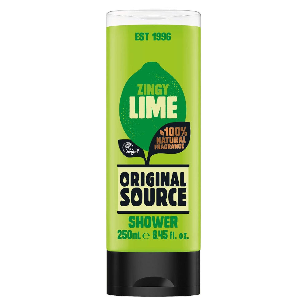 6PK Original Source Shower Gel Body Wash Zingy Lime 250ml