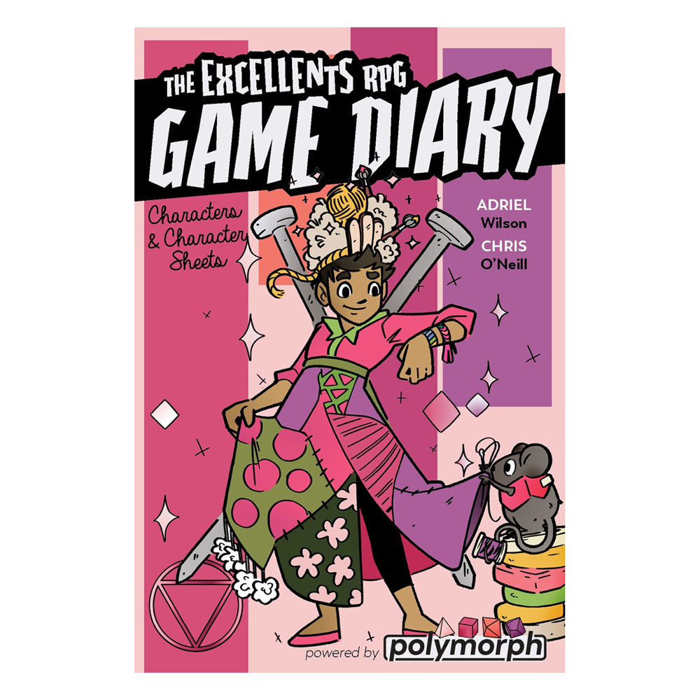 2PK 9th Level Games The Excellents RPG Diary Tabletop Gaming 14y+