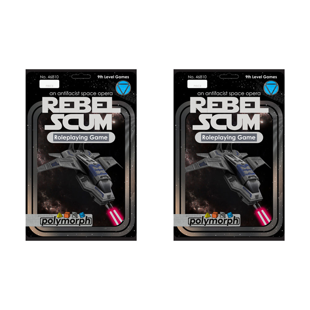 2PK 9th Level Games Rebel Scum Roleplaying Game Softcover Book