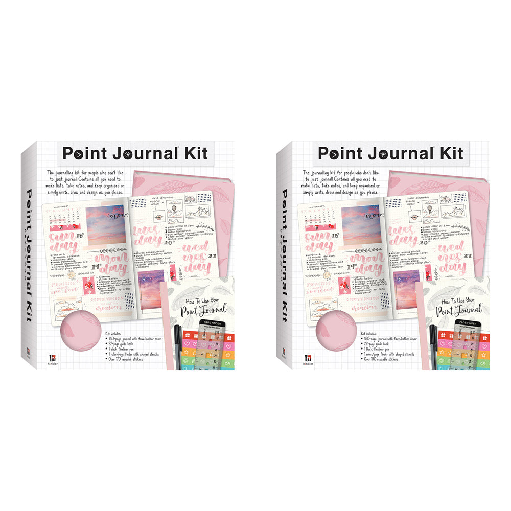 2PK Paper Journey Point Journal Kit Adult Art/Craft Stationery