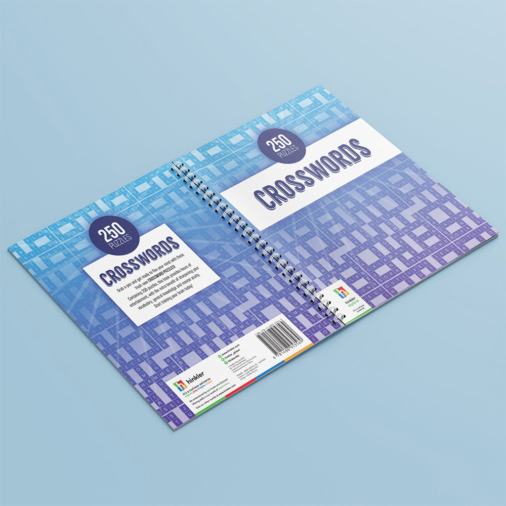 2x Solve It! 250 Puzzles Crosswords Adults Puzzles Book