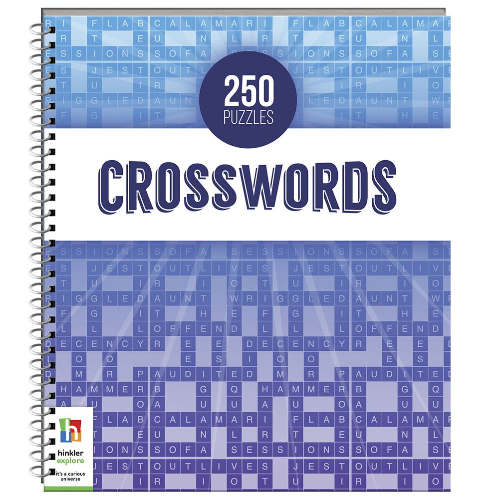 2x Solve It! 250 Puzzles Crosswords Adults Puzzles Book