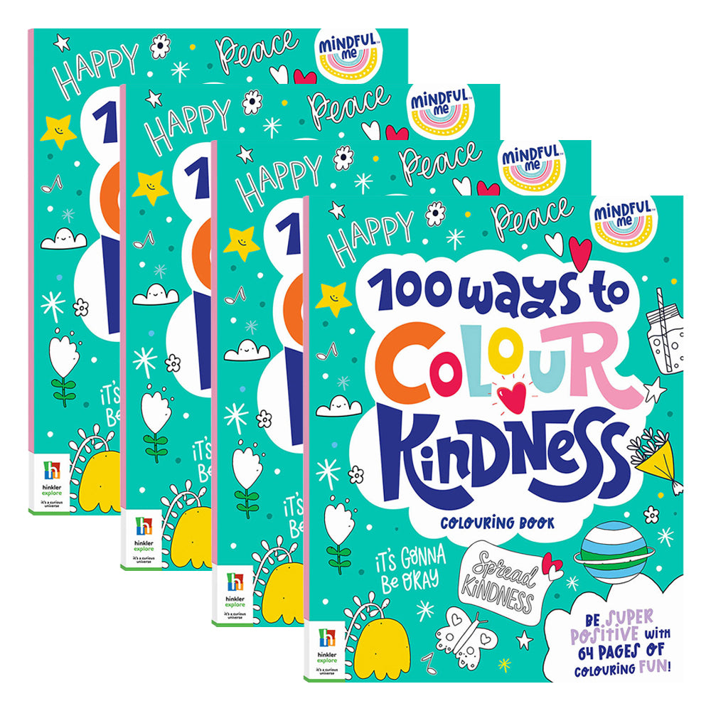 4x Elevate Mindful Me00 Ways to Colour Kindness Childrens Book 6y+